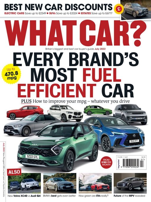 Cover image for What Car?: Jul 01 2022
